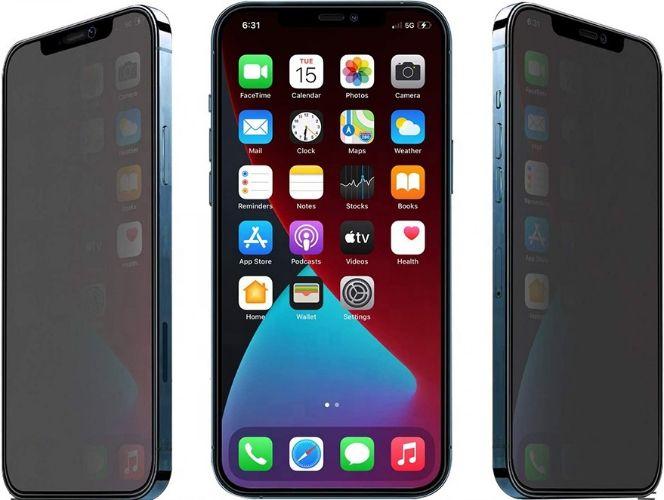 Nuglas (2 unidades) Protector de Pantalla de Cristal Templado Plano con Privacidad para iPhone 12 mini reacondicionado - Reebelo España