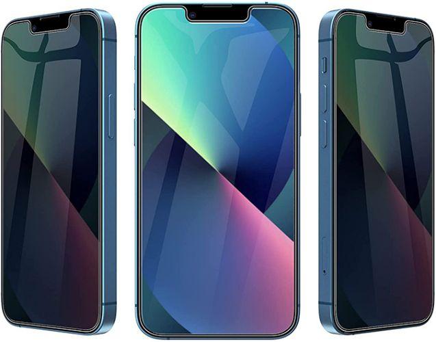 Nuglas (2 unidades) Protector de Pantalla de Vidrio Templado Plano con Privacidad para iPhone 13 Pro Max reacondicionado - Reebelo España