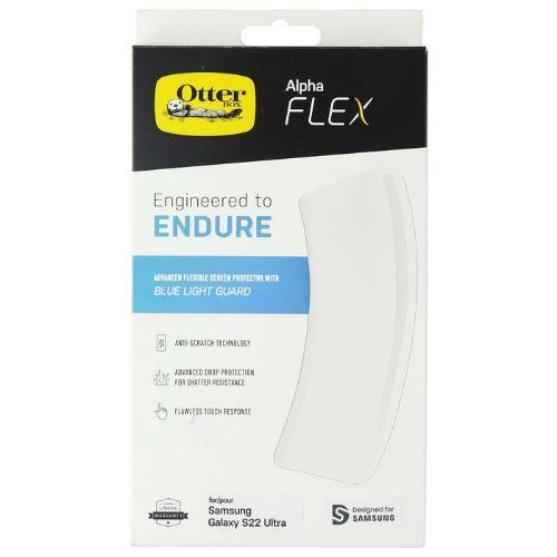 Protector de Pantalla Otterbox Alpha Flex con Filtro de Luz Azul para Galaxy S22 Ultra reacondicionado - Reebelo España