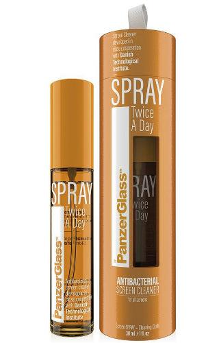 Spray Limpiador de Pantallas Antibacteriano PanzerGlass Twice A Day reacondicionado - Reebelo España