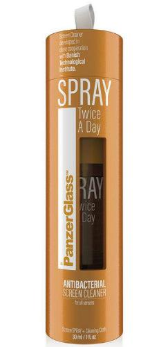 Spray Limpiador de Pantallas Antibacteriano PanzerGlass Twice A Day reacondicionado - Reebelo España