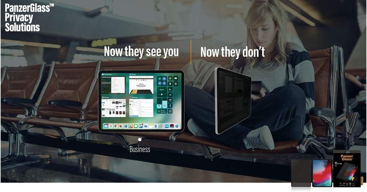 Protector de pantalla PanzerGlass de privacidad transparente para Microsoft Surface Book 15'' reacondicionado - Reebelo España