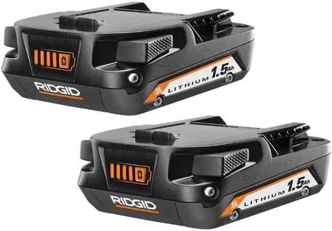 Ridgid (2) 18-Volt 1.5Ah Lithium-Ion Battery (Bulk Packaged) reacondicionado - Reebelo España