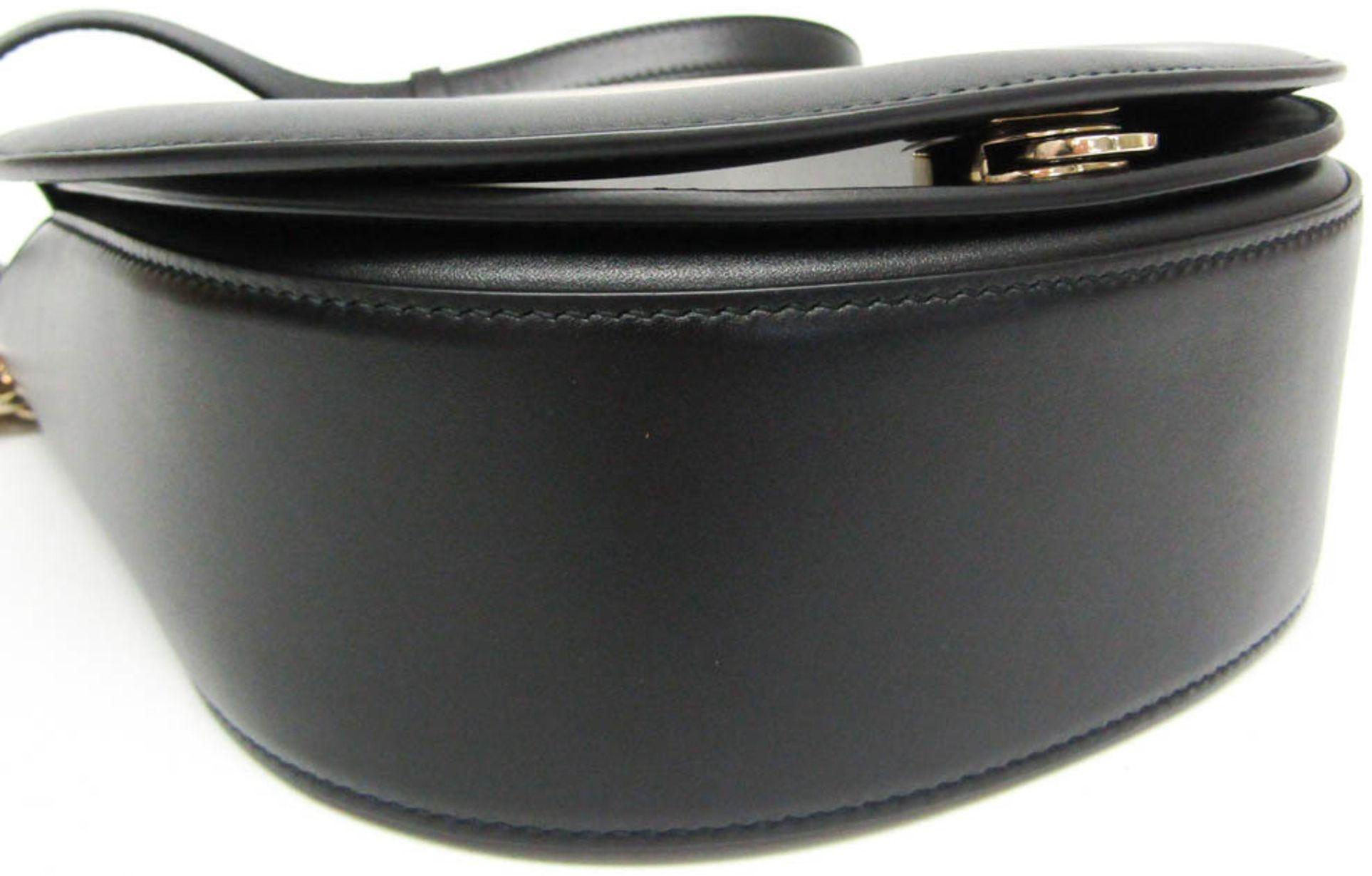 Salvatore Ferragamo Gancini Leather Handbag Shoulder Bag reacondicionado - Reebelo España