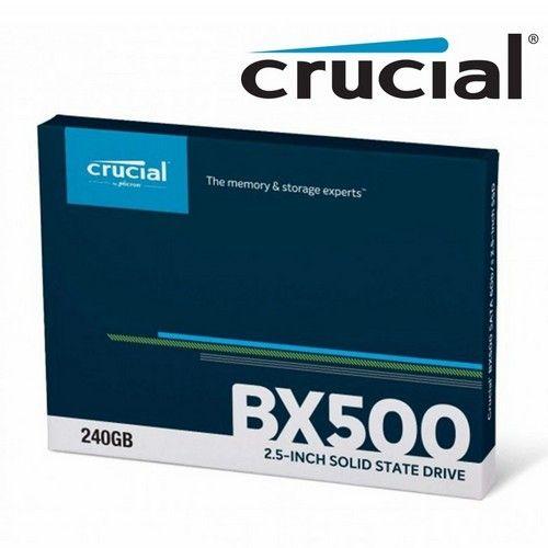 Crucial SSD 240GB BX500 Unidad de Estado Sólido Interna para Portátil 2.5" SATA III 540MB/s reacondicionado - Reebelo España
