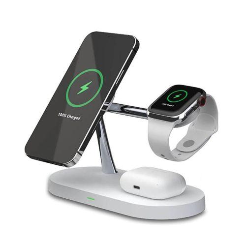 Tough On 5 en 1 Base de Carga Inalámbrica Magnética MagSafe reacondicionado - Reebelo España