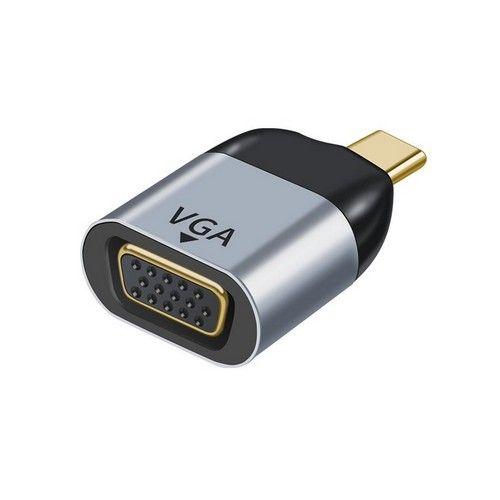 Adaptador Astrotek USB-C a VGA Macho a Hembra compatible con 1080P@60Hz QXGA QWXGA WUXGA UXGA para iPad Pro Macbook Air Samsung Galaxy MS Surface Dell XPS reacondicionado - Reebelo España