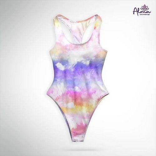 Women's UPF 50+ Reversible TIE DYE ONE PIECE Bathing Suits One Piece Swimsuits made from recycled plastic bottles Variant Size Value S reacondicionado - Reebelo España