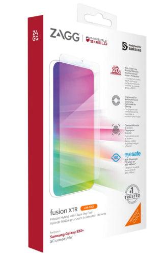 Zagg InvisibleShield Fusion XTR with D3O Screen Protector for Galaxy S22 Plus reacondicionado - Reebelo España