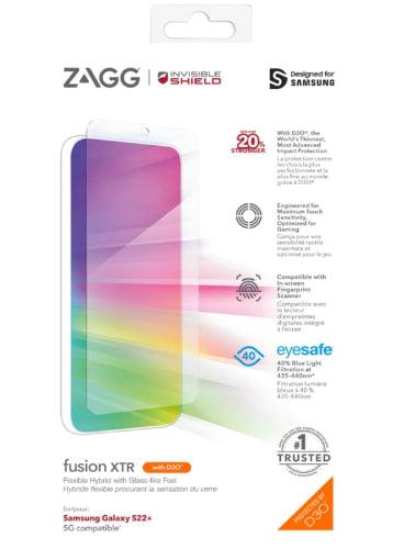Zagg InvisibleShield Fusion XTR with D3O Screen Protector for Galaxy S22 Plus reacondicionado - Reebelo España